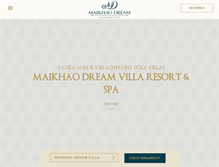 Tablet Screenshot of maikhaodream.com